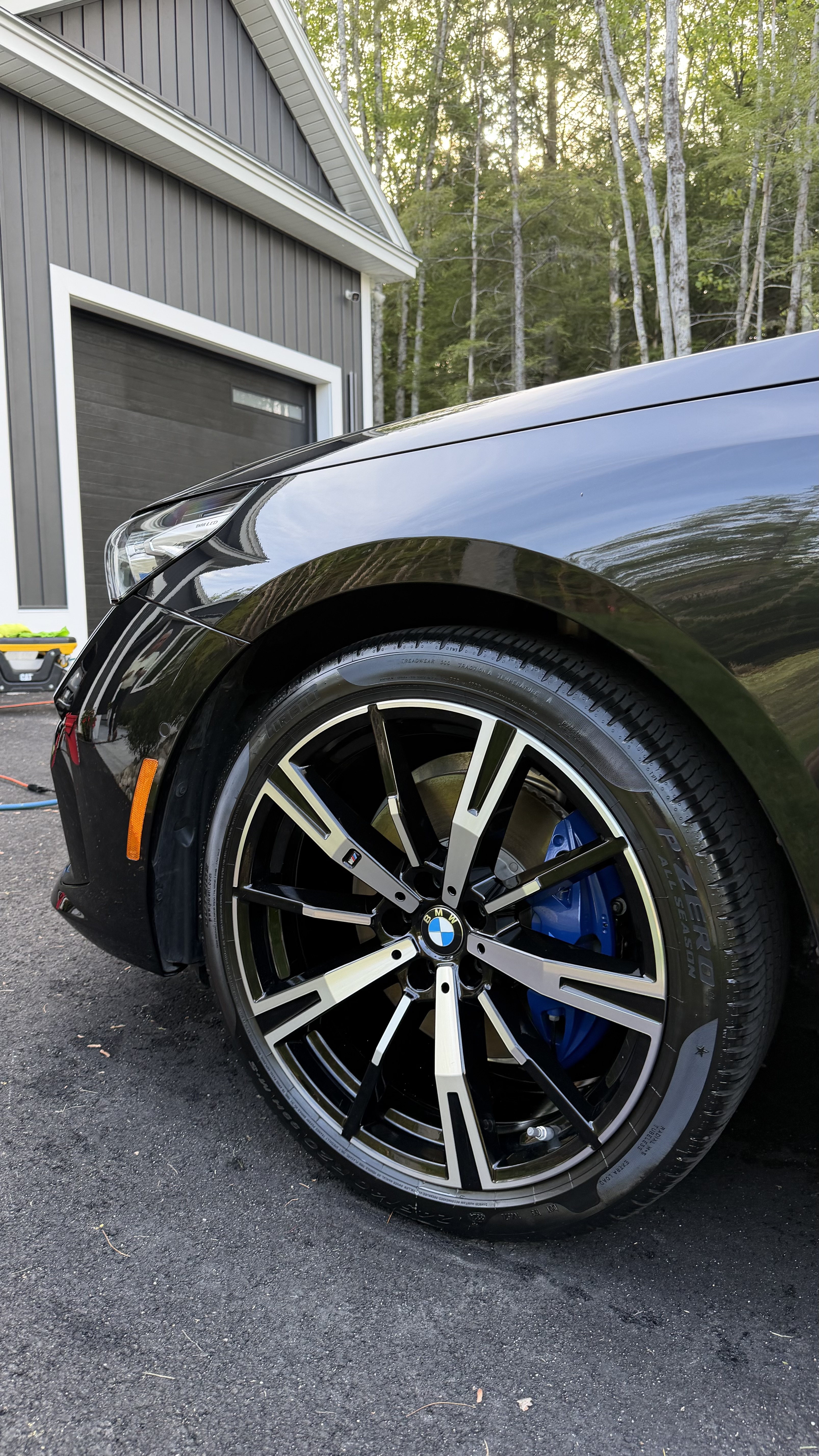 Wheel and rim close-up