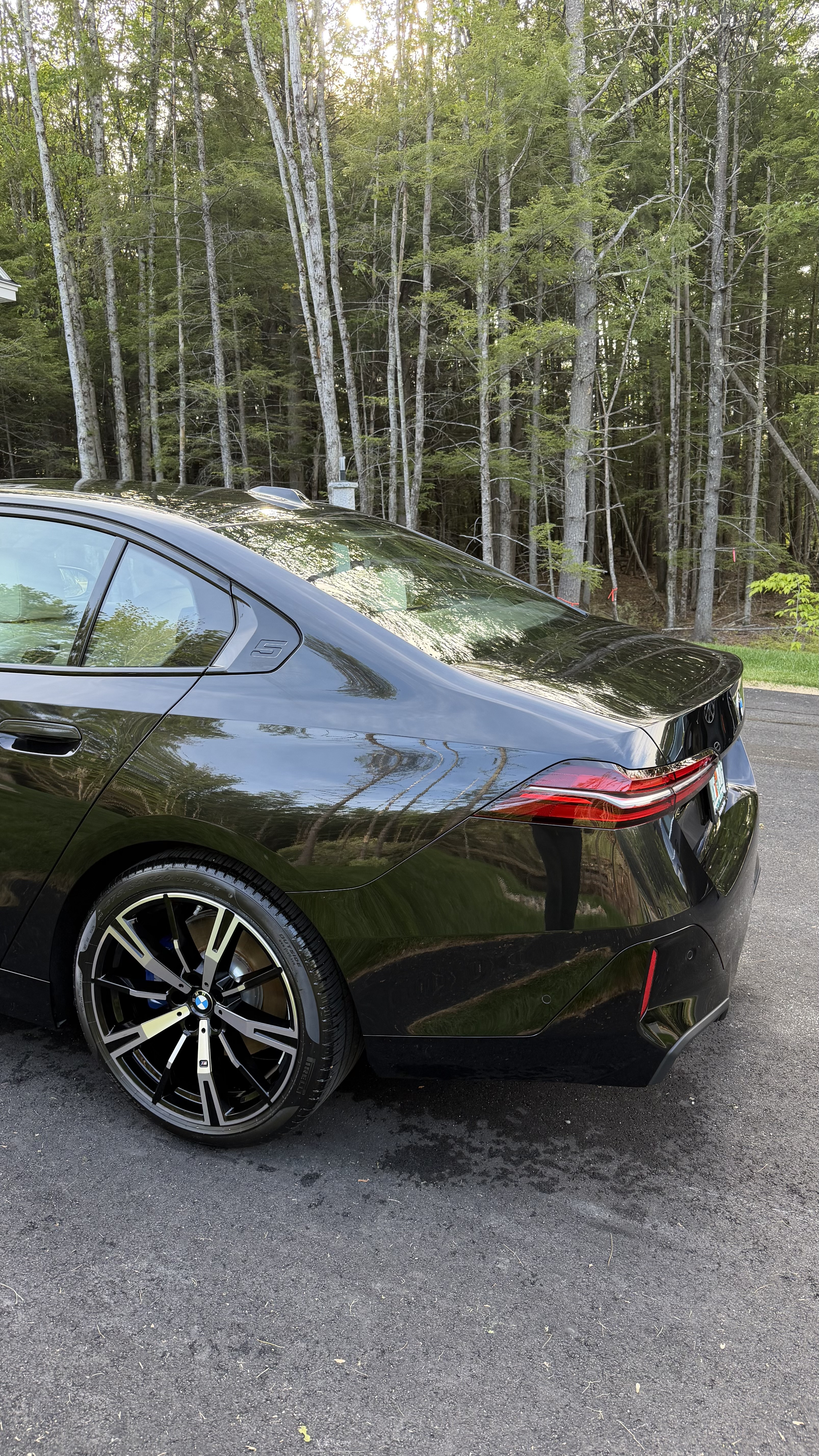 Rear glass and taillight detail