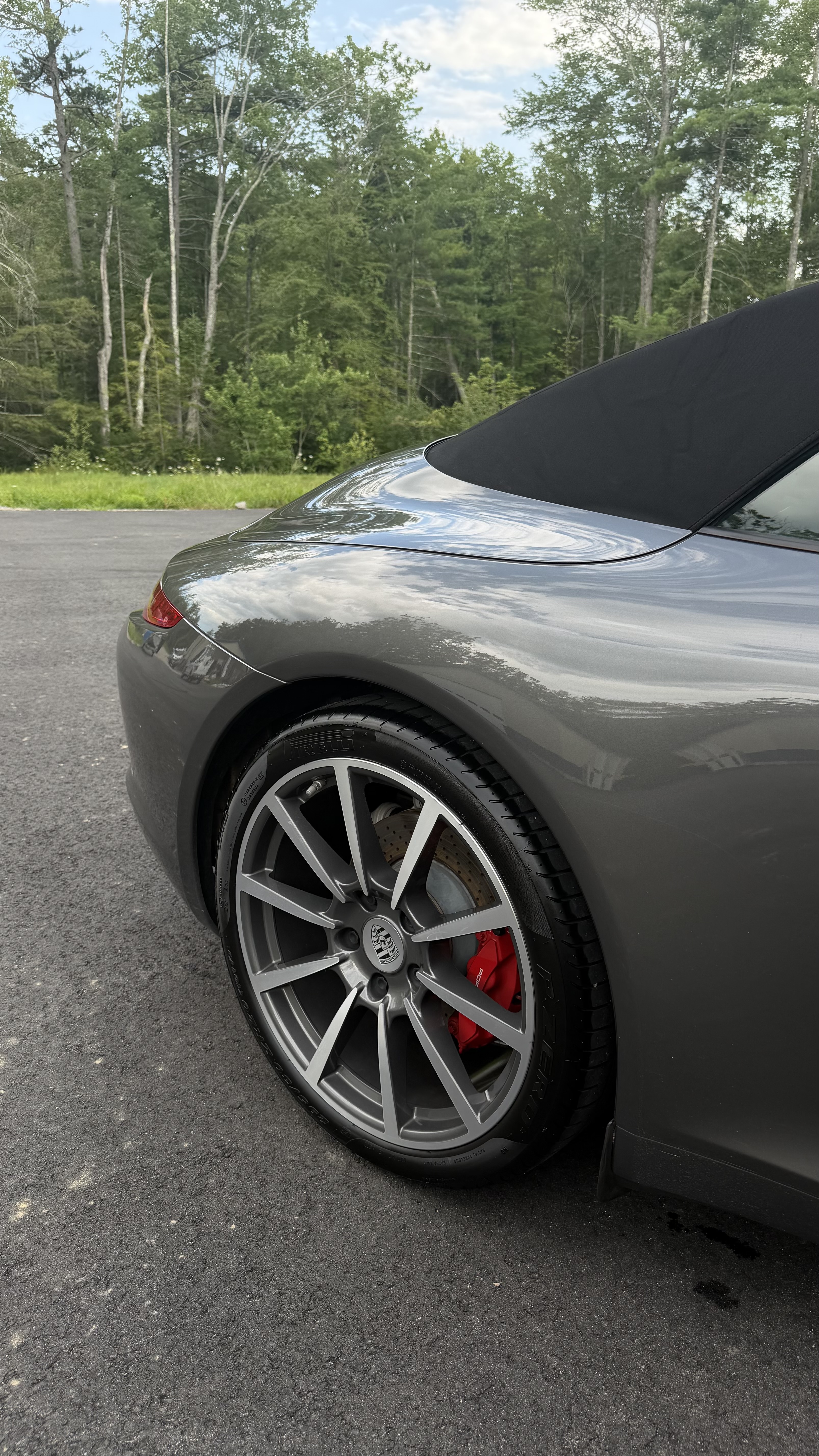 Tire and wheel detail